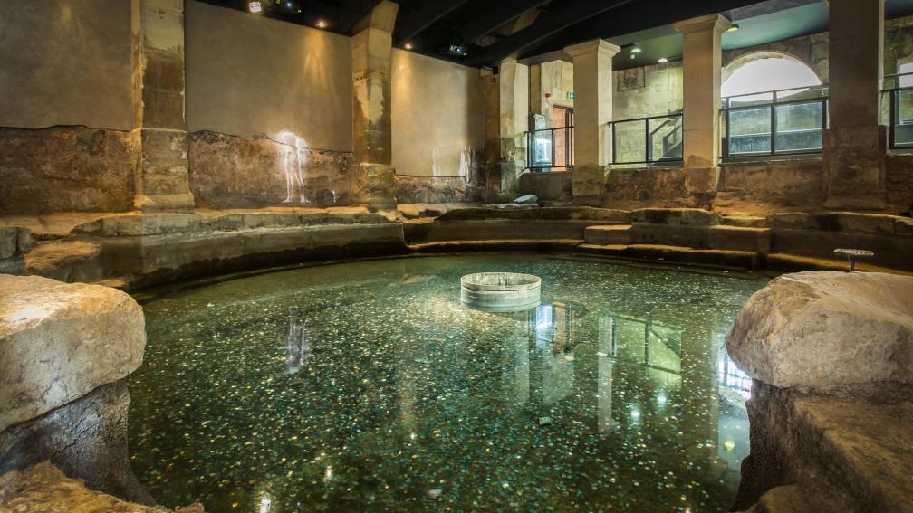 Circular Bath at the Roman Baths