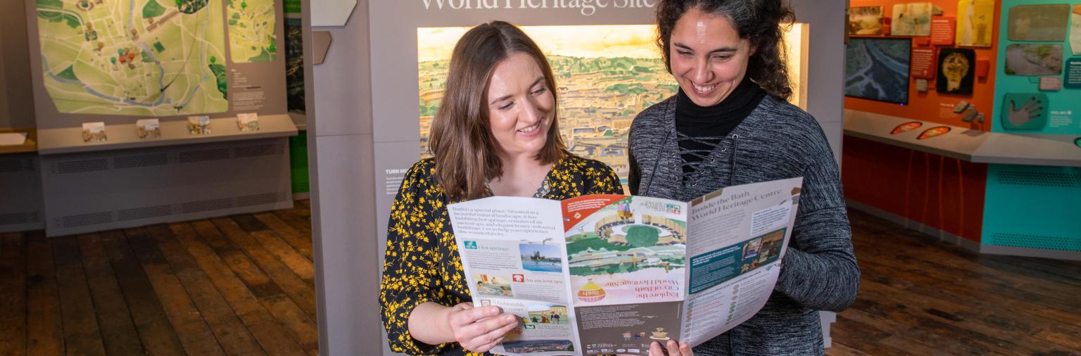 Visitors to the World Heritage Centre