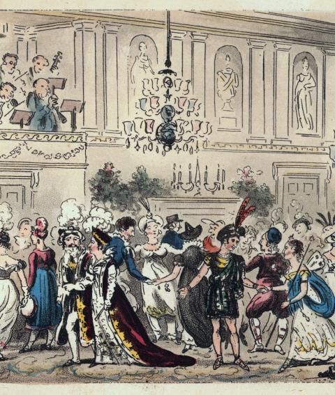 Ball at the Assembly Rooms, Cruickshank