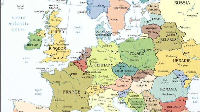 Map of Europe